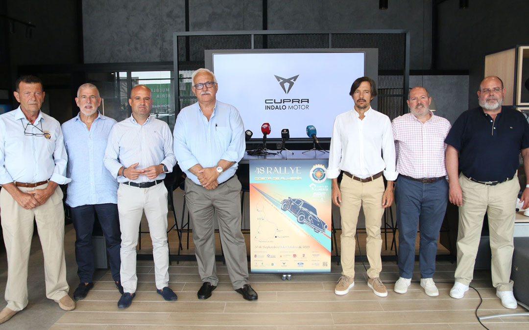 Presentación del cartel del 48 Rallye Costa de Almería