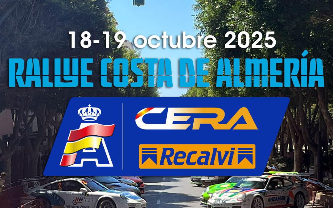 El Rallye Costa de Almería puntuará para el Campeonato de España de Rallyes de Asfalto en el 2025