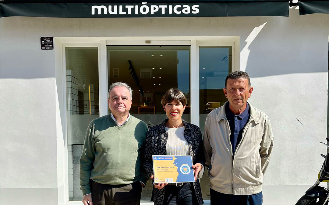 Multiópticas nuevo patrocinador bronce del Rallye Costa de Almería