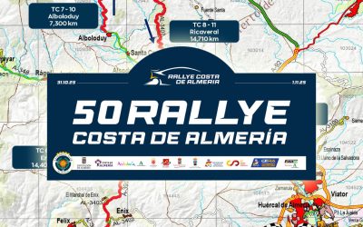 Tramos del 50 Rallye Costa de Almería