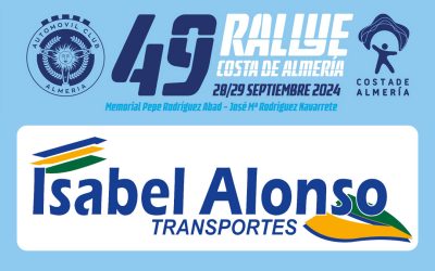 Transportes Isabel Alonso nuevo patrocinador del 49 Rallye Costa de Almería